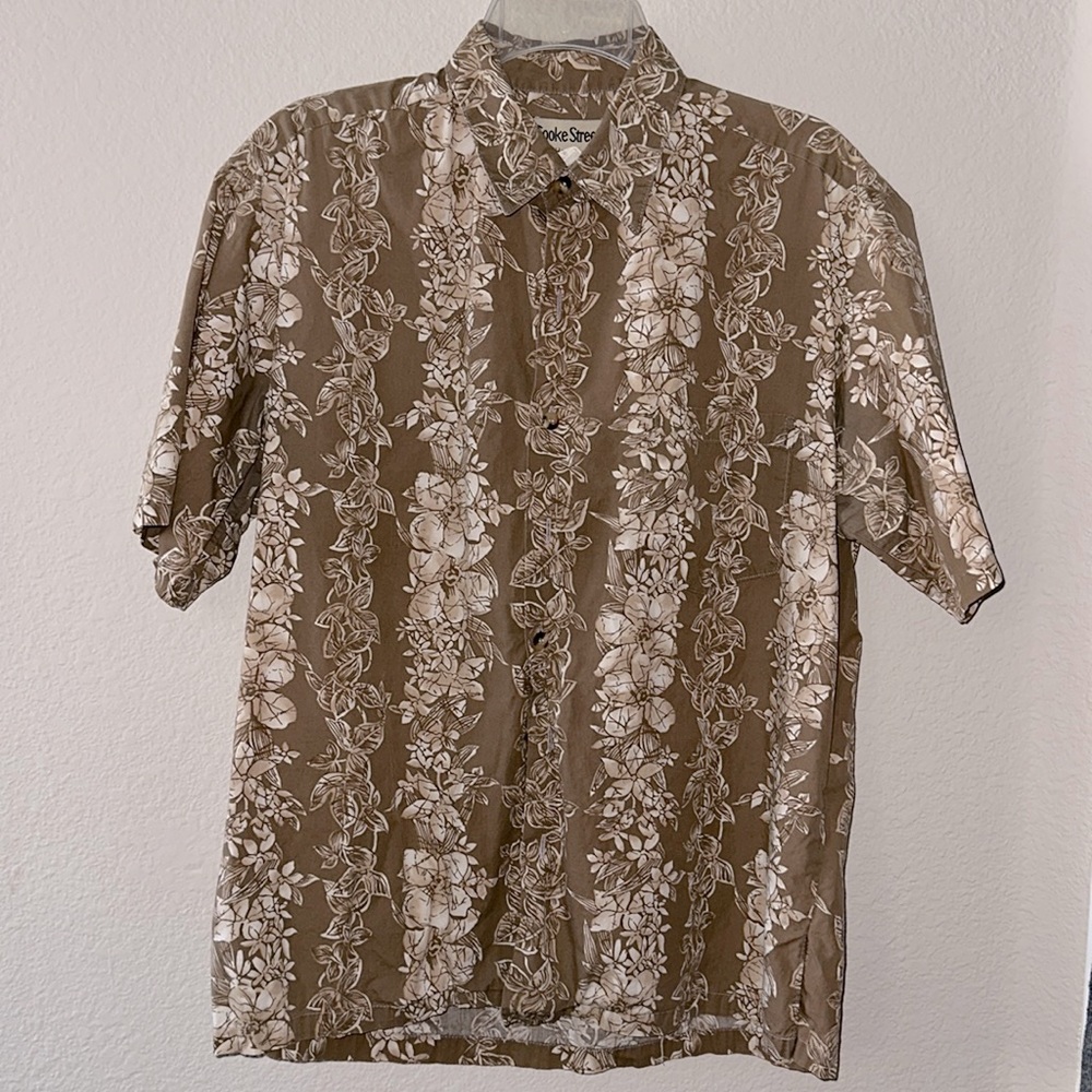 Cooke Street Honolulu. Mens Aloha Shirt. Size M.